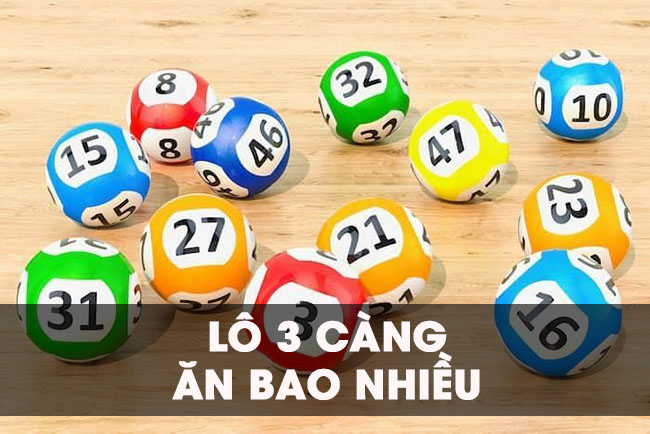 Lô 3 càng là 3 số hàng đơn vị, chục, trăm theo thứ tự ở tất cả các giải lô.