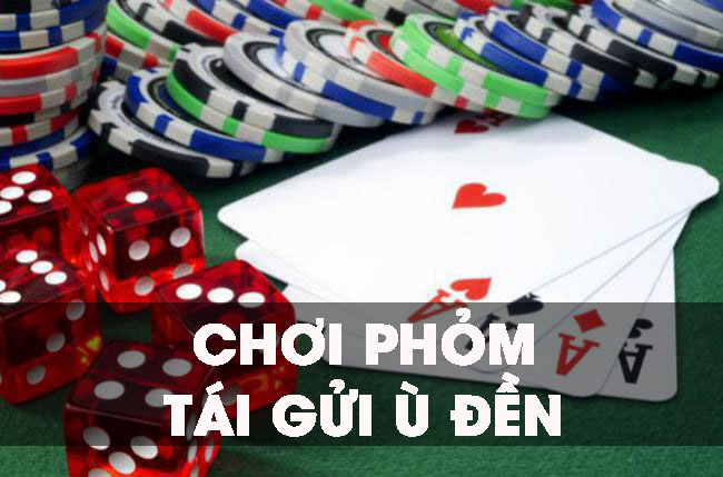 Tái gửi ù đền được hiểu là kiểu chơi trong bài phỏm truyền thống.