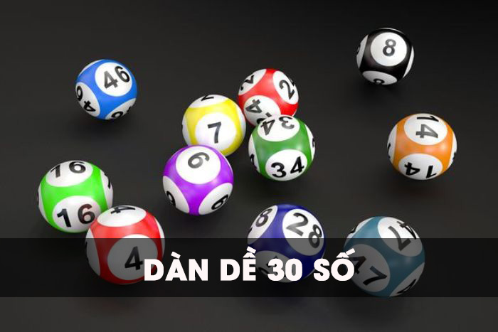 Dàn đề 30 số được hiểu đơn giản